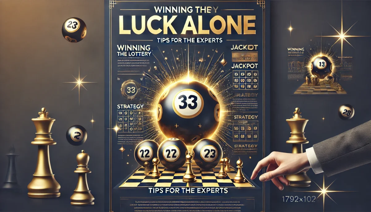 Winning the Lottery Isn’t Luck Alone: Tips from the Experts