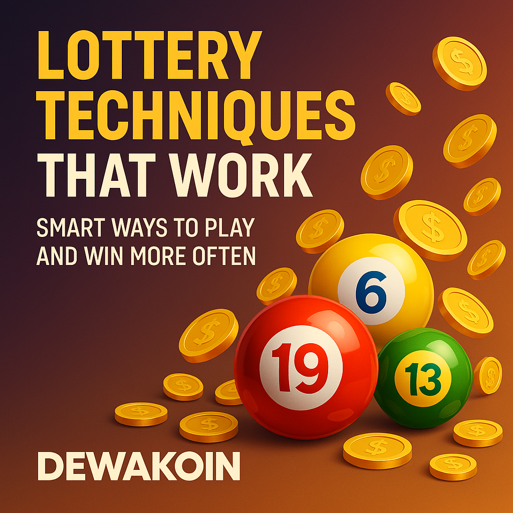 Lottery Techniques That Work: Smart Ways to Play and Win More Often