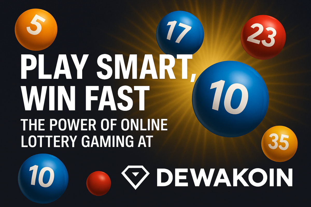 Play Smart, Win Fast: The Power of Online Lottery Gaming at Dewakoin