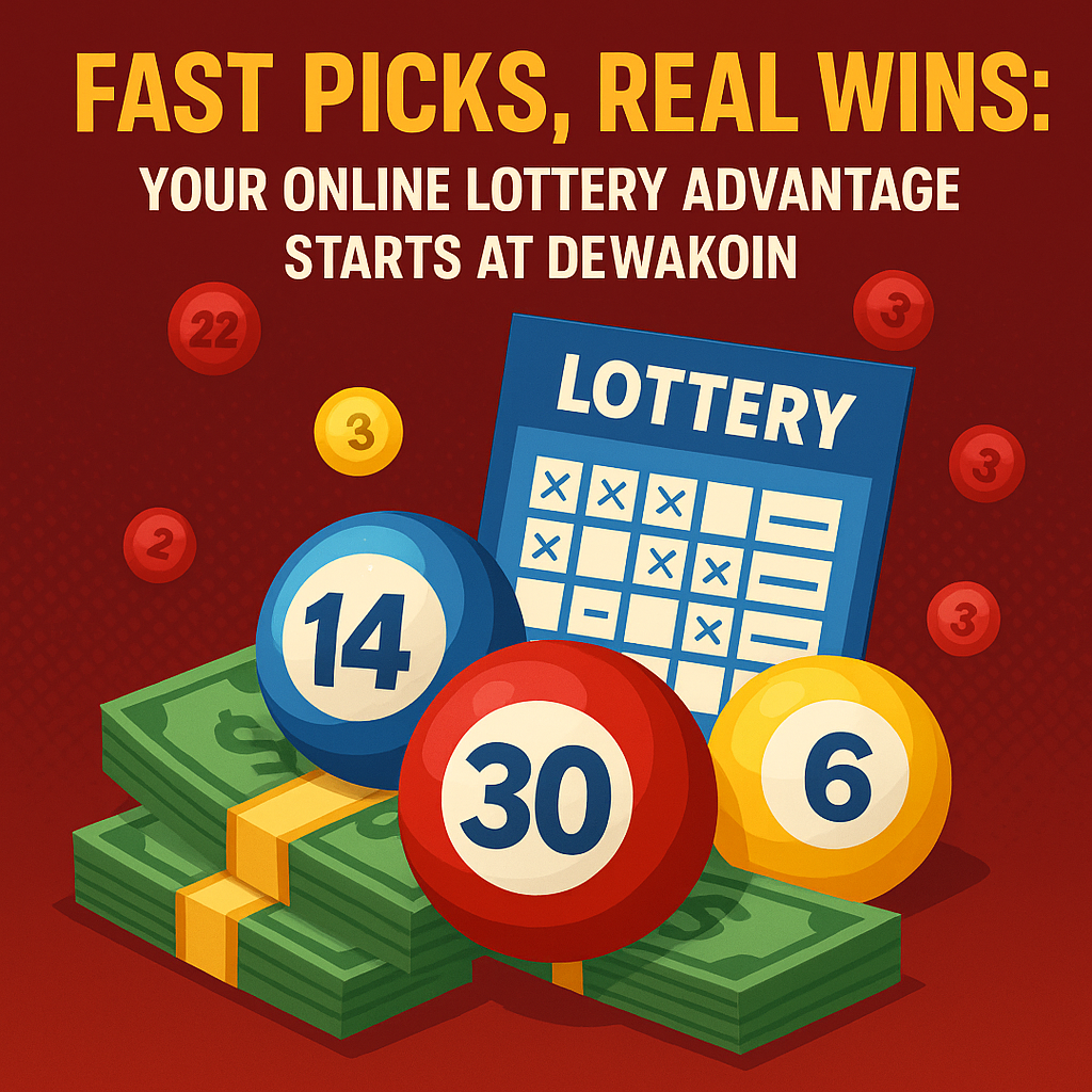 Fast Picks, Real Wins: Your Online Lottery Advantage Starts at Dewakoin