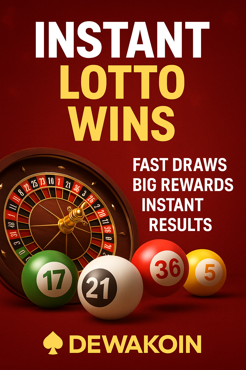 Instant Lotto Wins: Fast Draws, Big Rewards at Dewakoin