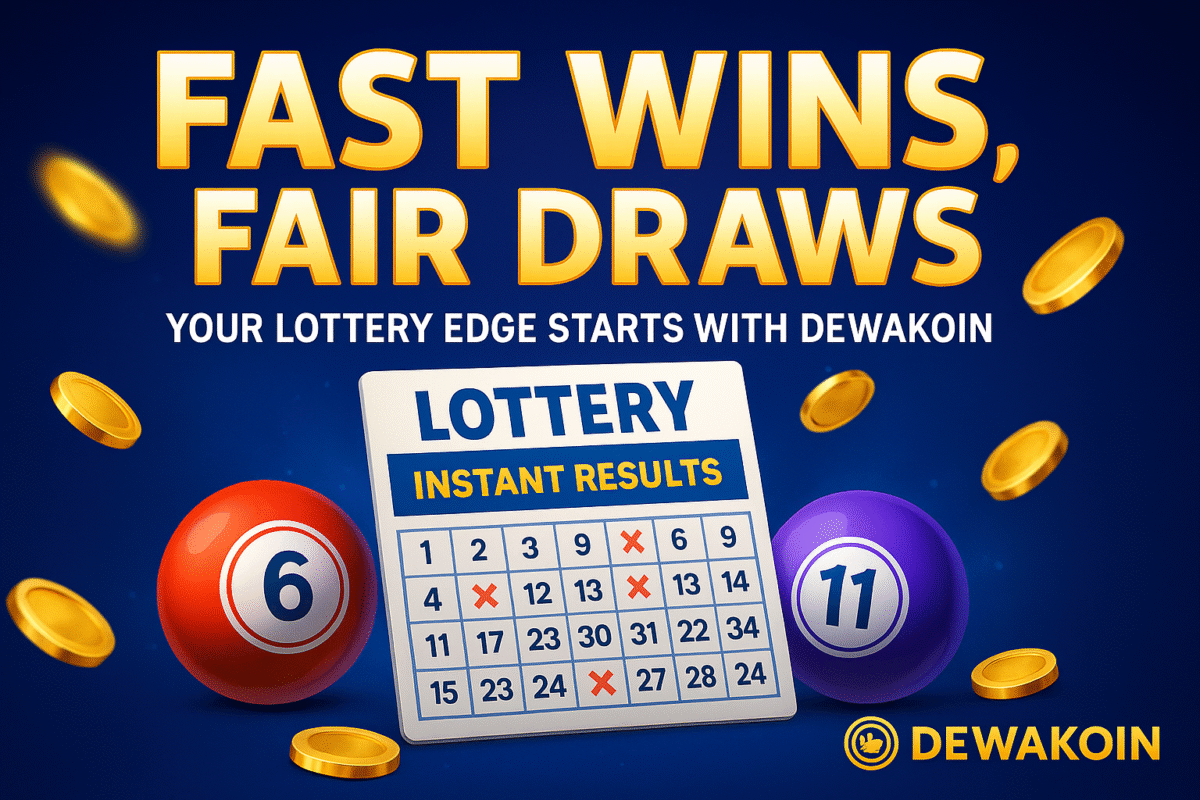 Fast Wins, Fair Draws: Your Lottery Edge Starts with Dewakoin