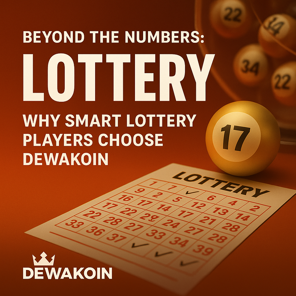Beyond the Numbers: Why Smart Lottery Players Choose Dewakoin