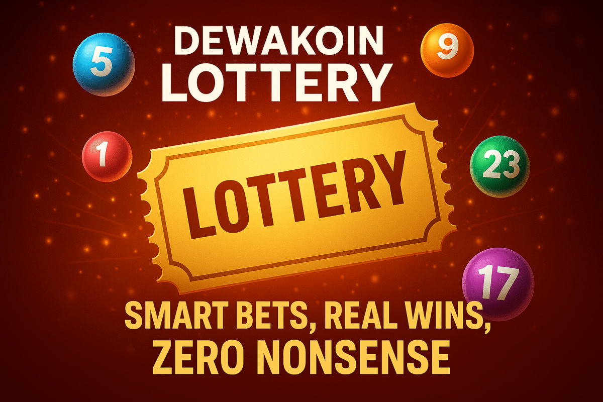 Dewakoin Lottery Reloaded: Smart Bets, Real Wins, Zero Nonsense