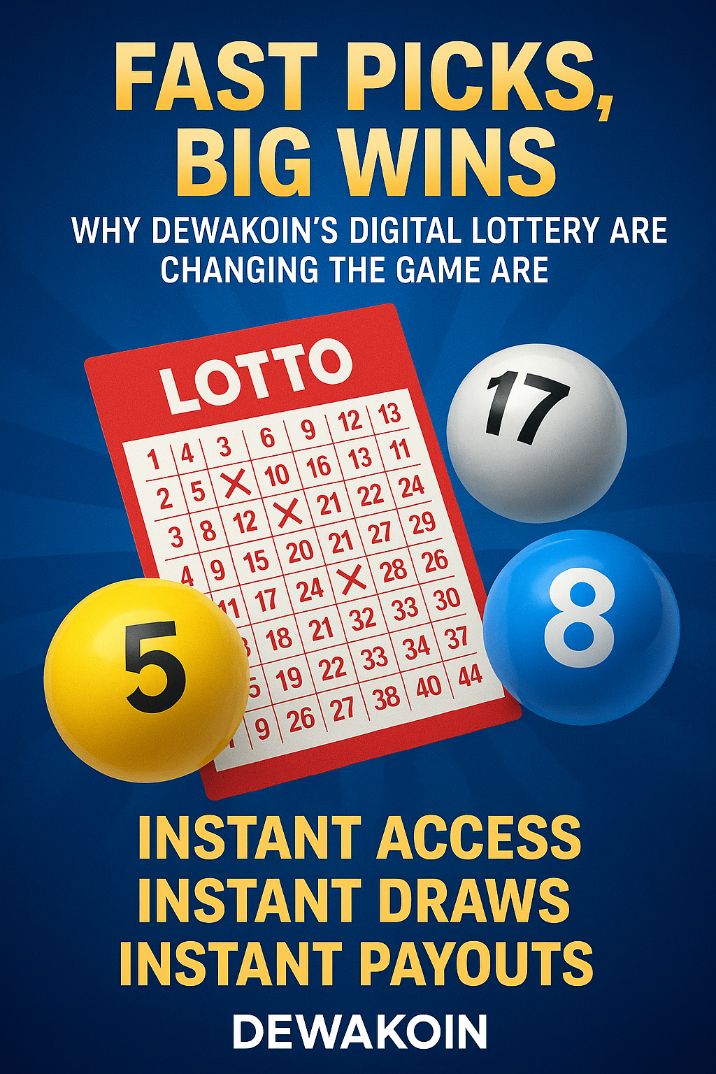 Fast Picks, Big Wins: Why Dewakoin’s Digital Lottery Games Are Changing the Game
